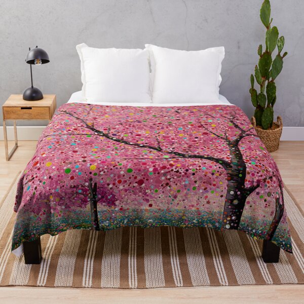 Item preview, Cherry Blossoms Springtime Floral designed and sold by Neika Shimm Designs.