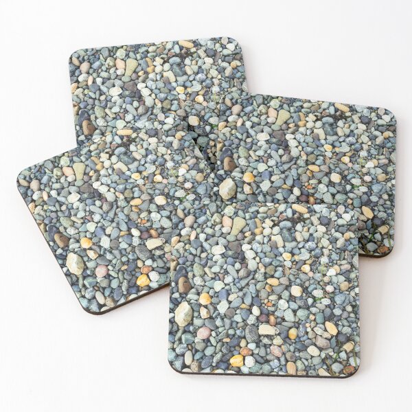 Item preview, Beach Rock Coastal Nature Pattern Lummi Island Washington designed and sold by Wall Love.