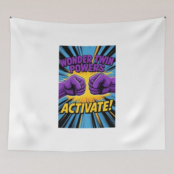 Item preview, Wonder Twins designed and sold by UltraInstinctSHOP.