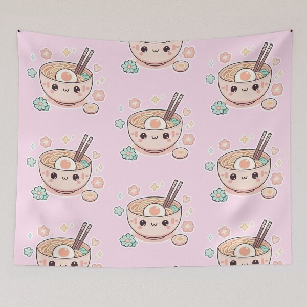 Item preview, Cute Kawaii Ramen Bowl – Adorable Anime Manga Noodle Lover Design designed and sold by Sugar Wisdom .