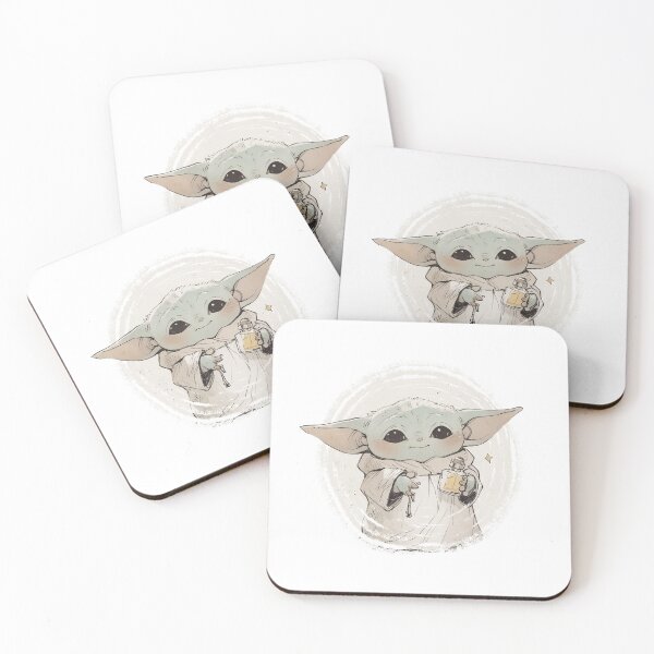 Aperçu de l'œuvre BÉBÉ YODA AU MIEL créée et vendue par LIS AND MELIVERSO.