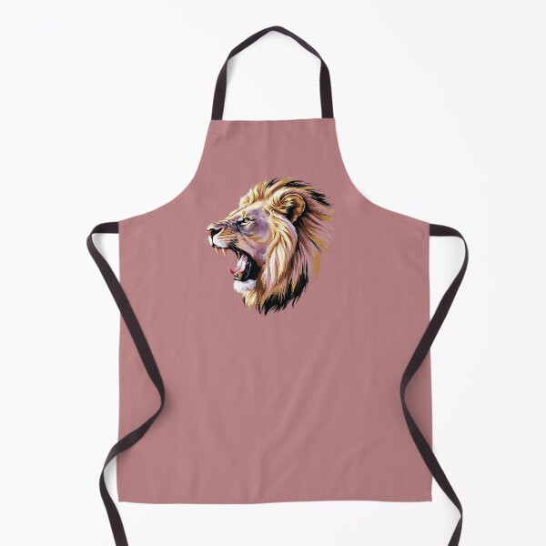 Item preview, Portrait lion roars and shows his teeth designed and sold by IHImage.