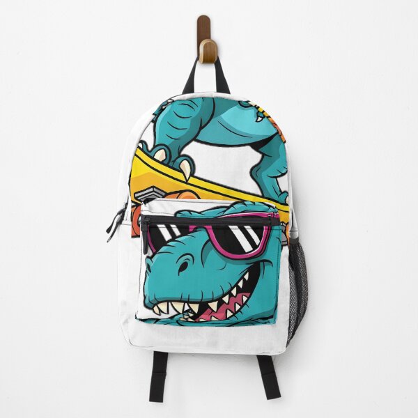 Item preview, Super Cool T-Rex Skater designed and sold by Linework Studio.