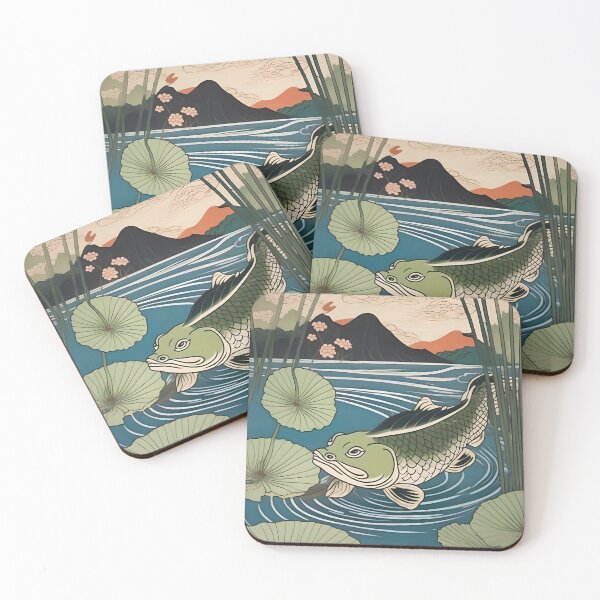 Item preview, Water Spirit Kappa – Edo Period Ukiyo-e Japanese Art designed and sold by Vandy Fullam.