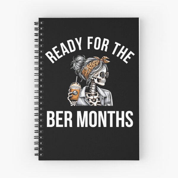 Item preview, Ready for the Ber Months Autumn Pumpkin spice skeleton designed and sold by snowry.