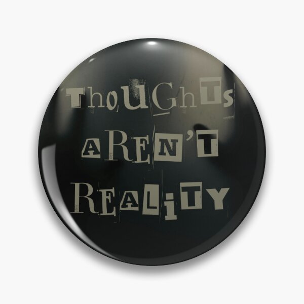 Item preview, Thoughts Aren’t Reality – OCD Awareness  designed and sold by Loops & Lines.