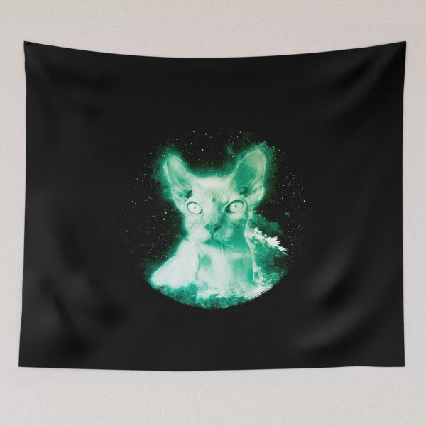 Item preview, Sphynx Cat Shirt Vintage Space Hairless Cat T Shirt designed and sold by cgocgy.