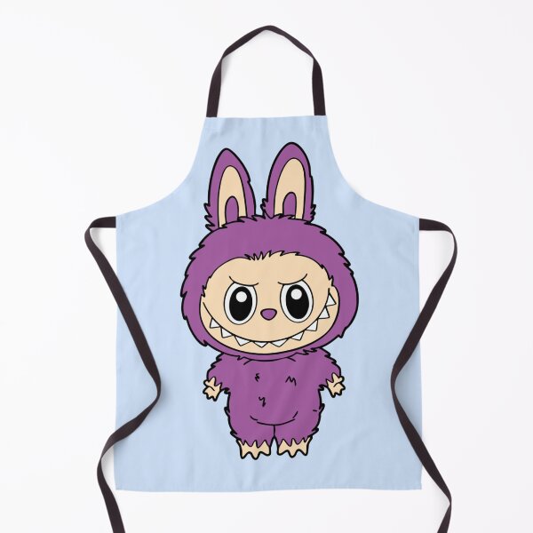 Item preview, “Purple Mischief Labubu – Cute but Creepy Bunny Monster Character” designed and sold by violetteskyart-vioart.