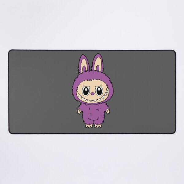 Item preview, “Purple Mischief Labubu – Cute but Creepy Bunny Monster Character” designed and sold by violetteskyart-vioart.