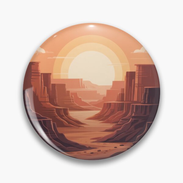 Item preview, Grand Canyon Sunset – Desert Landscape Art designed and sold by ArtByYunus.