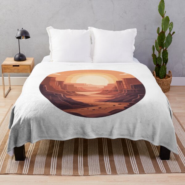 Item preview, Grand Canyon Sunset – Desert Landscape Art designed and sold by ArtByYunus.