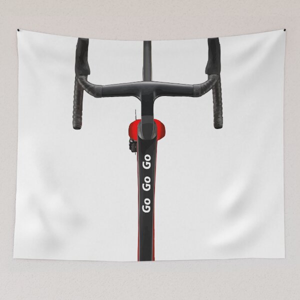 Item preview, Racing Bike Handlebar – Minimalist Cyclist Graphic designed and sold by MarcVan.