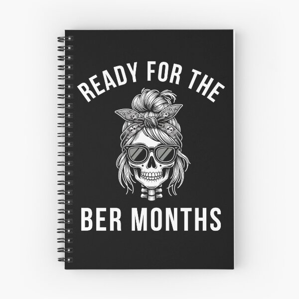 Item preview, Ready for the Ber Months Autumn Skeleton Fall designed and sold by snowry.