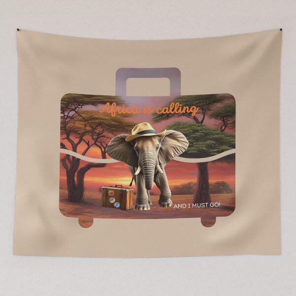 Item preview, Africa is calling designed and sold by Chubbyunicorncreations.