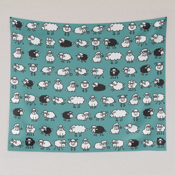 Item preview, Icelandic Sheeps - chilled life in Iceland  designed and sold by Loopyful Design.