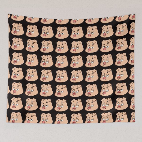 Item preview, Mr. Pig Face designed and sold by menda_w_okularach.