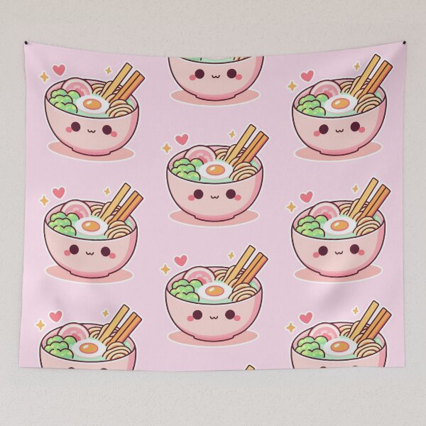 Item preview, Cute Kawaii Ramen Bowl – Adorable Anime Manga Noodle Lover Design designed and sold by Sugar Wisdom .