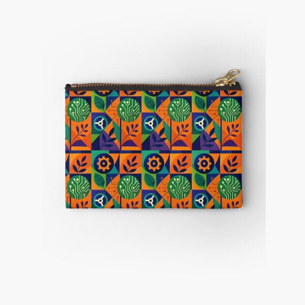 Item preview, Modern Tech & Nature Pattern – Laptop Sleeve & Accessories designed and sold by gaussina.