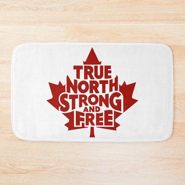 Item preview, True North Strong And Free designed and sold by PlanetMarker.
