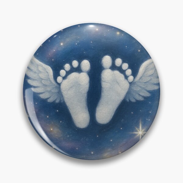 Item preview, Preemie Angel Stars - Micro Footprint Galaxy - NICU Nurse Memorial Gift designed and sold by TONSNAP.