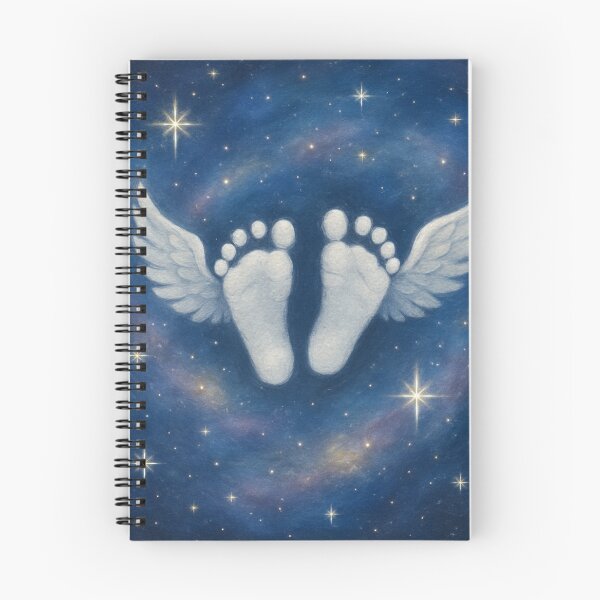 Item preview, Preemie Angel Stars - Micro Footprint Galaxy - NICU Nurse Memorial Gift designed and sold by TONSNAP.