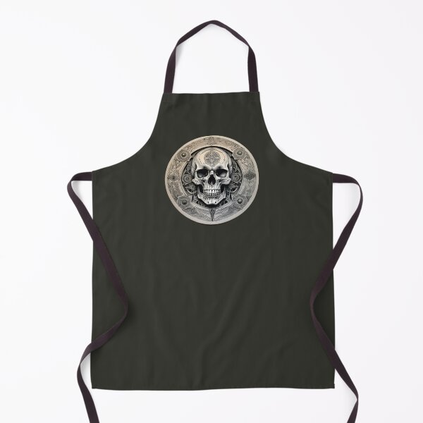 Item preview, Skull skull decorated with frame wood look 3D designed and sold by IHImage.