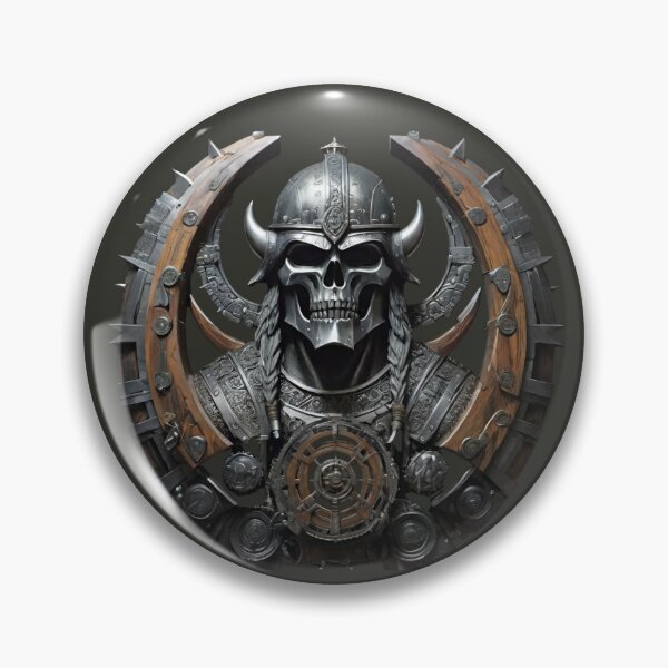 Item preview, Skull skull decorated with frame wood look 3D designed and sold by IHImage.