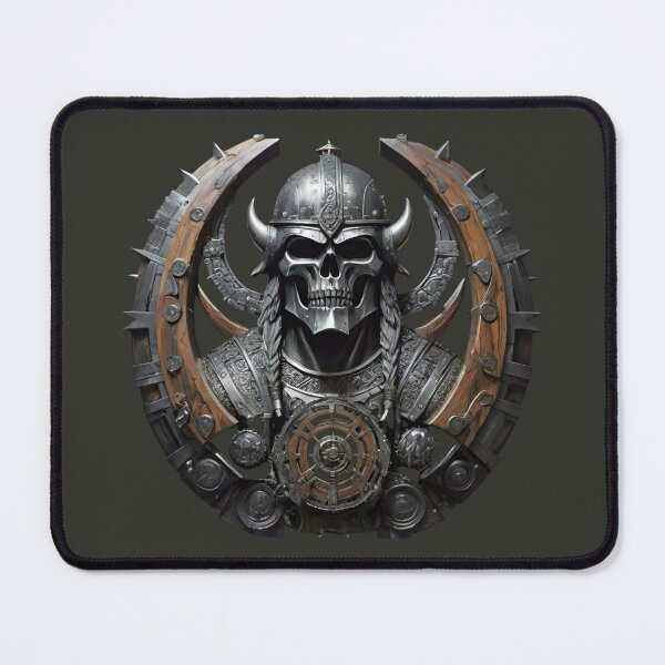 Item preview, Skull skull decorated with frame wood look 3D designed and sold by IHImage.