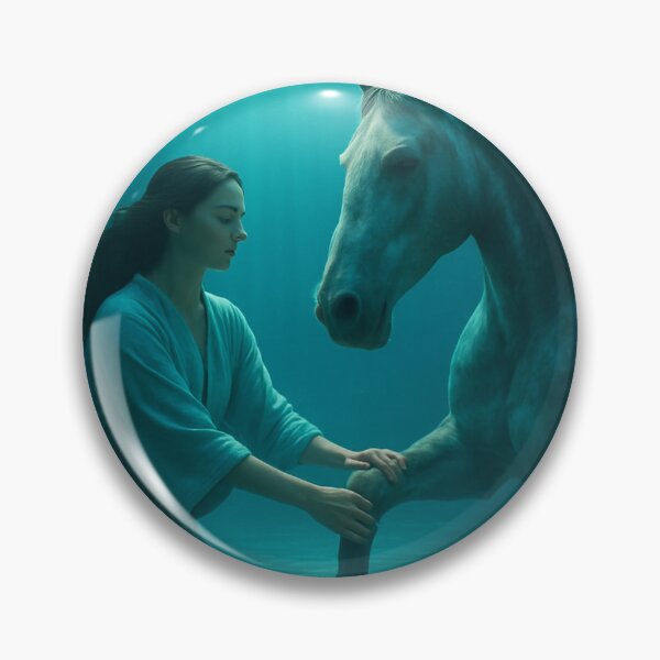 Item preview, Equine Aquatic Therapist - Water Ripple Joint Healing - Horse Rehab Specialist Gift | Vet Recommended designed and sold by TONSNAP.