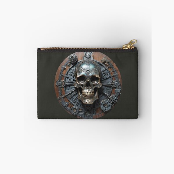 Item preview, Skull skull decorated with frame wood look 3D designed and sold by IHImage.