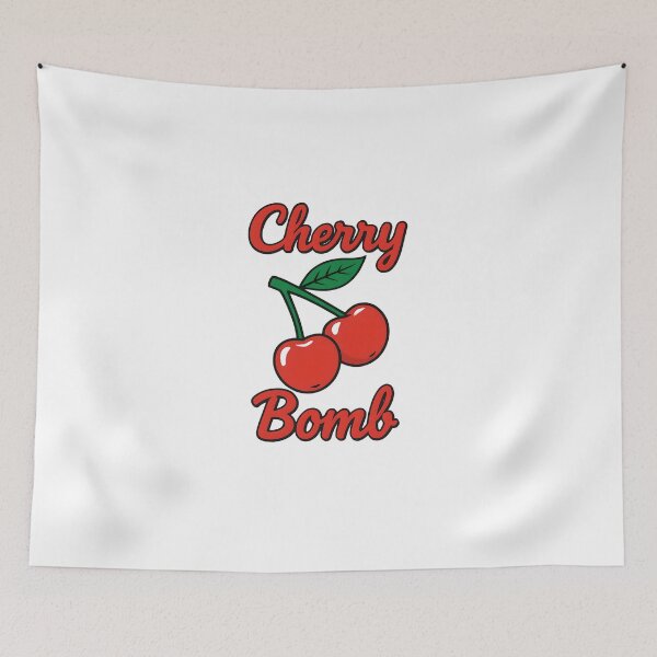 Item preview, Cherry Bomb – Bold Pop Art Illustration designed and sold by GoxyVision.