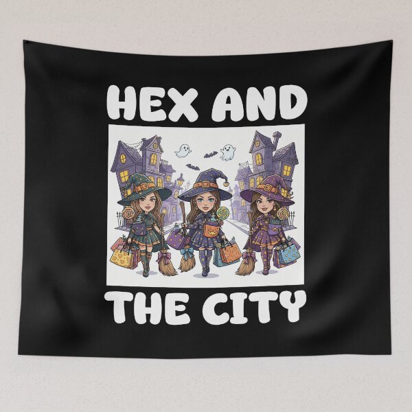 Item preview, HEX AND THE CITY - WITCH HALLOWEEN designed and sold by KEF Custom.