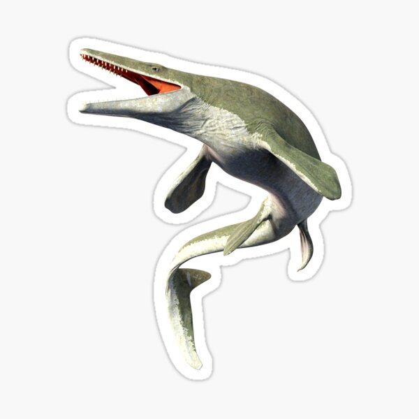 Mosasaurus, 17m aquatic lizard Sticker