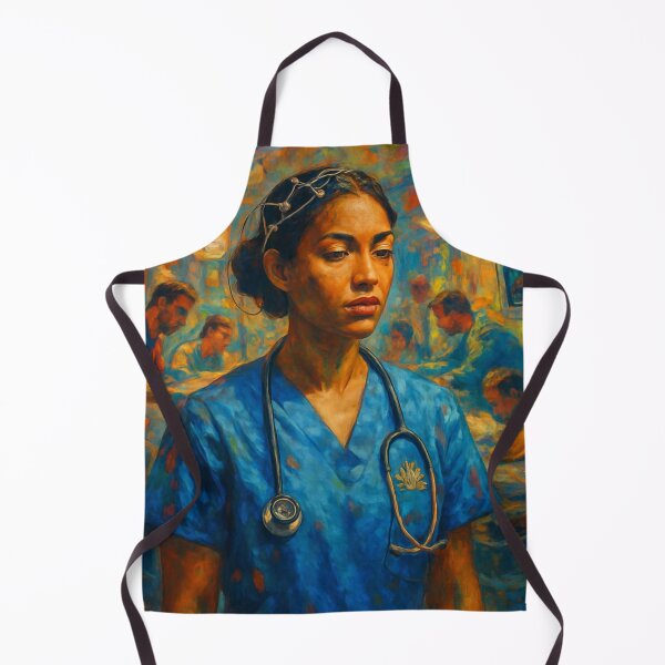 Item preview, ER Crisis Calm - EEG Anchor & Lotus - Trauma Nurse Mental Health Art | 100+ ER Units Ordered designed and sold by TONSNAP.