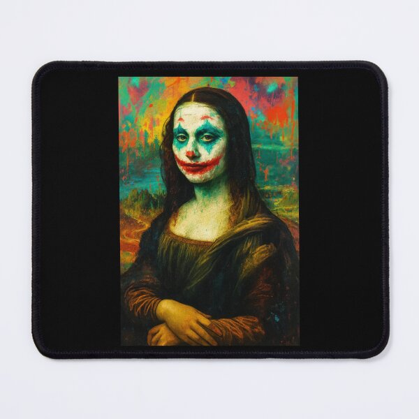 Item preview, Mona lisa joker mashup artwork designed and sold by Enea Kelo.