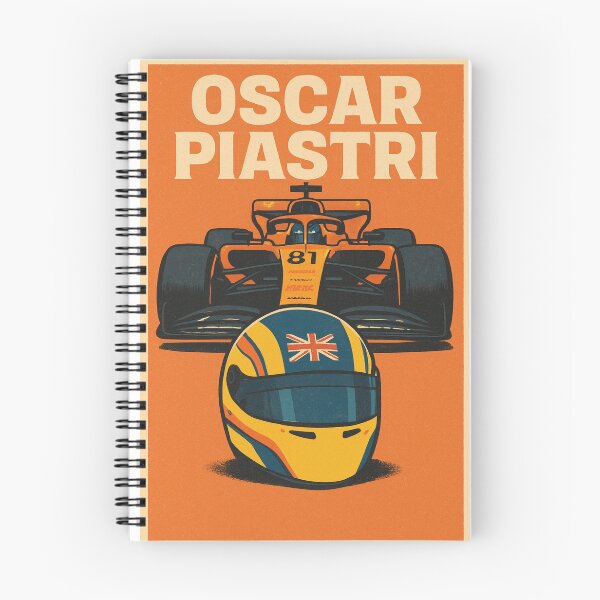 Item preview, O. Piastri F1 Car & helmet designed and sold by Redline Threads.