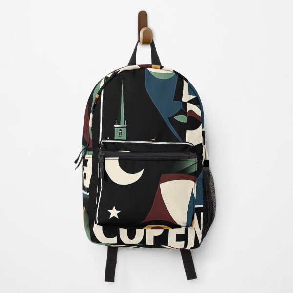 Item preview, Copenhagen Cubism Art – Abstract Danish City Design designed and sold by OzzFrequency.