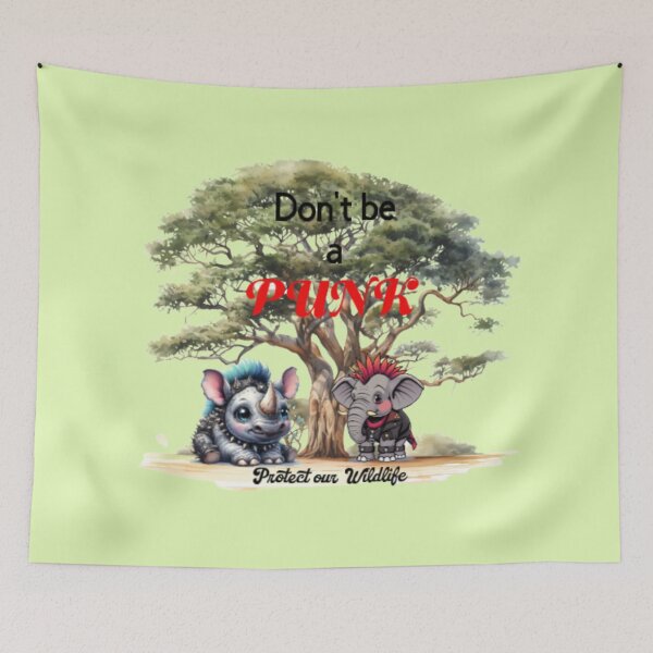 Item preview, Protect our wildlife designed and sold by Chubbyunicorncreations.