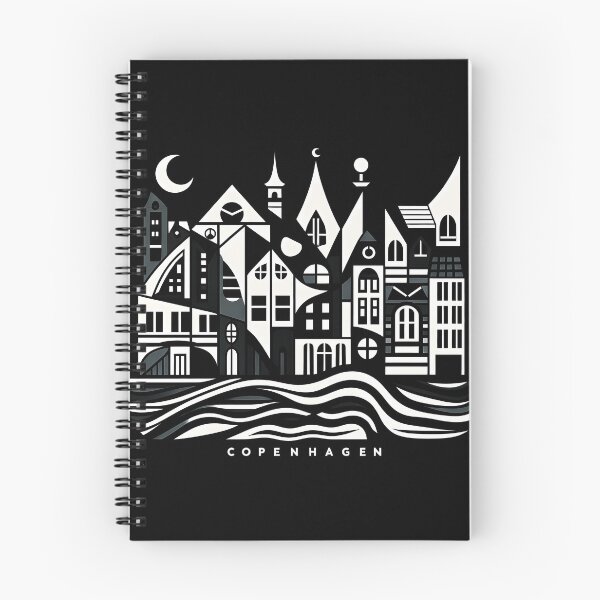 Item preview, Copenhagen Cubism Art – Abstract Danish City Design designed and sold by OzzFrequency.