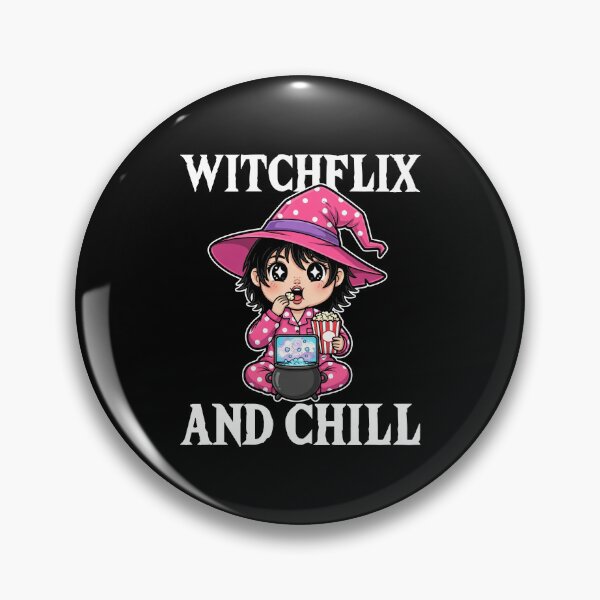 Item preview, WITCHFLIX AND CHILL - WITCH HALLOWEEN designed and sold by KEF Custom.