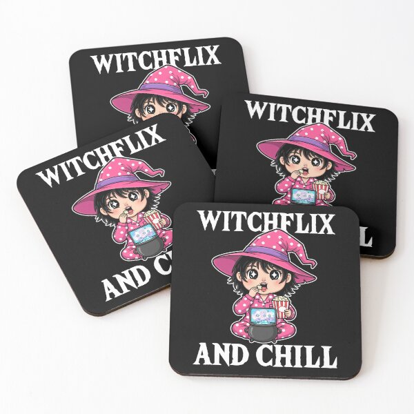 Item preview, WITCHFLIX AND CHILL - WITCH HALLOWEEN designed and sold by KEF Custom.