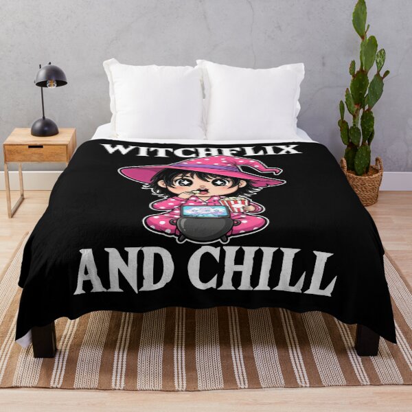 Item preview, WITCHFLIX AND CHILL - WITCH HALLOWEEN designed and sold by KEF Custom.