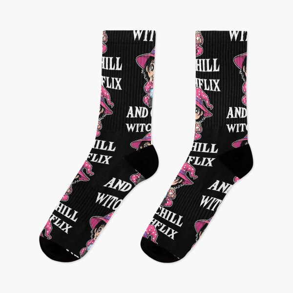 Item preview, WITCHFLIX AND CHILL - WITCH HALLOWEEN designed and sold by KEF Custom.