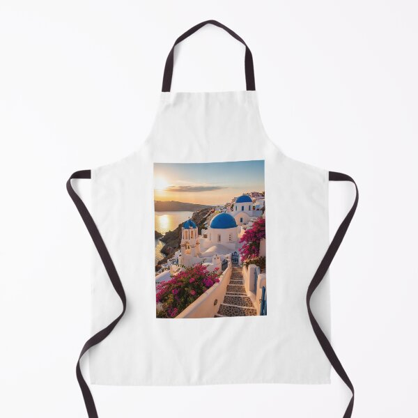 Item preview, Santorini Golden Hour Dream designed and sold by Vida e Arte.