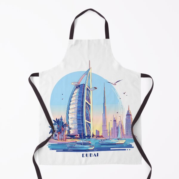 Item preview, Dubai Skyline Vector Sticker designed and sold by Windy-market.