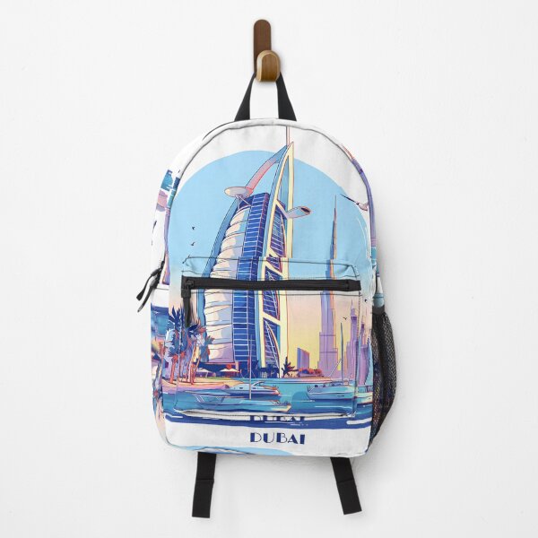 Item preview, Dubai Skyline Vector Sticker designed and sold by Windy-market.