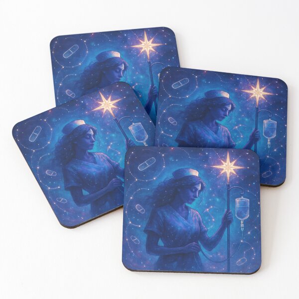 Item preview, Chemo Constellation Keeper - Oncology Nurse Tribute - Cancer Warrior Art  designed and sold by TONSNAP.
