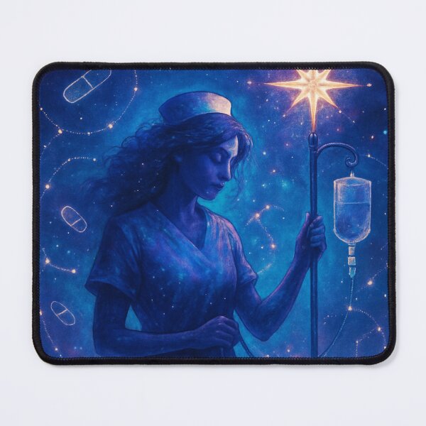 Item preview, Chemo Constellation Keeper - Oncology Nurse Tribute - Cancer Warrior Art designed and sold by TONSNAP.