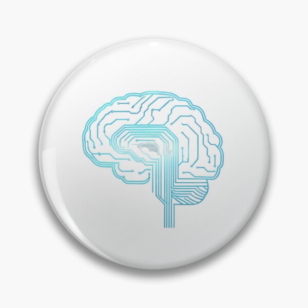 Item preview, Digital Brain Circuit – Artificial Intelligence Design designed and sold by ArtByYunus.