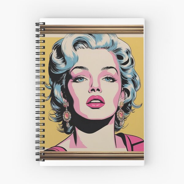 Aperçu de l'œuvre Portrait de femme glamour Pop Art créée et vendue par Pixel--Threads.